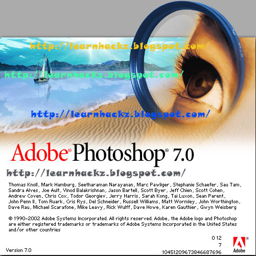 adobe photoshop 7.0 version